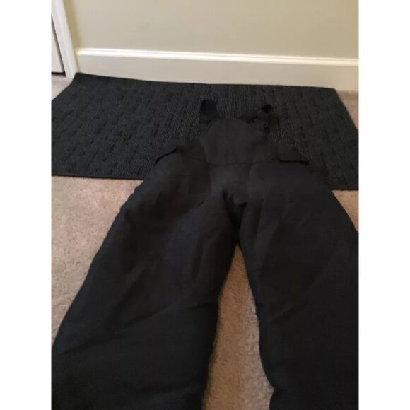 Artic Quest Unisex Kids Lined SnowSuit Ski Bib Pants Size 5/6 Black - Picture 5 of 7